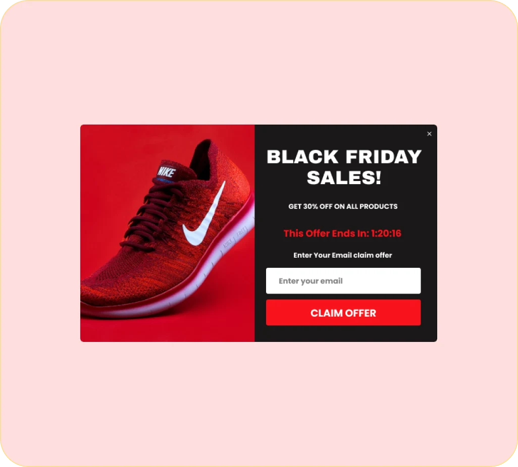 popup for your blackfriday